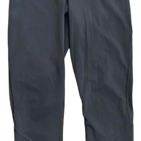 Lululemon Gray with mesh detail High-Waisted Leggings medium Size 8 - Picture 2 of 4